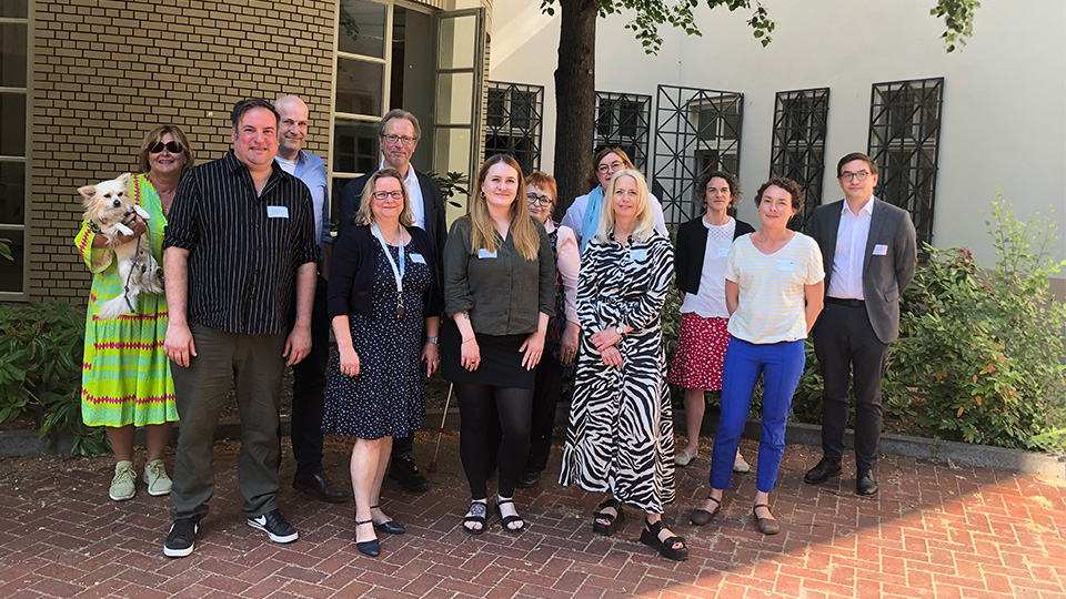 Gruppenfoto von der Früjahrstagung des Arbeitskreises Kultur der DeGEval