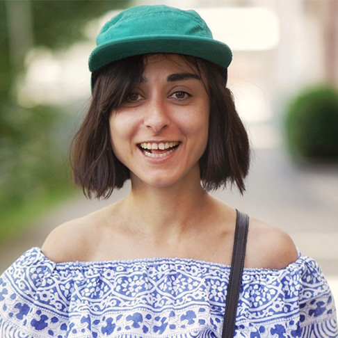 Porträt-Foto von Sofie Amiri