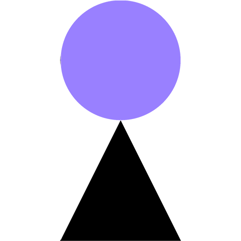 Avatar einer Person aus geometrischen Formen